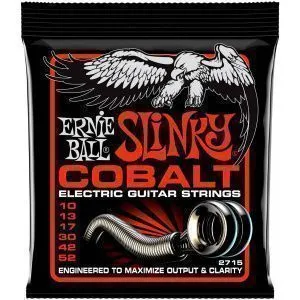 Ernie Ball 2715 (10-52) Cobalt Slinky Skinny Top Heavy Bottom Комплект струн для электрогитары.