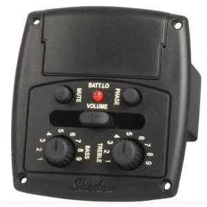 Shadow SH-ECO-NFX NanoFlex Звукосниматель c тембрблоком для акустической гитары.