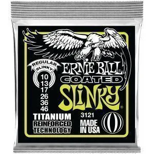 Ernie Ball 3121 (10-46) RPS Coated Titanium Slinky Regular Комплект струн для электрогитары.