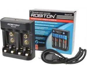 Robiton Smart4 9V Зарядное устройство.