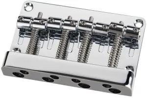 Paxphil BB012-CR Бридж (струнодержатель) для бас-гитары, хром.