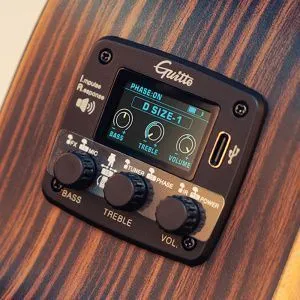 Guitto GGP-04 Звукосниматель для акустической гитары, трансакустика, резонансный.