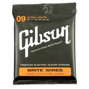 Gibson SEG-700UL Brite Wires NPS Wound (9-42) Комплект струн для электрогитары (9-42).