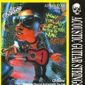 Alice A306P-SL (11-52) Комплект струн для акустической гитары.