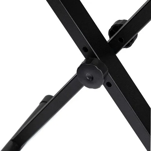 Lutner NK-XBM Банкетка х-образная, чёрная.