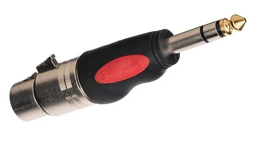 Soundking CXA005 Переходник (разъем переходной) XLR гнездо - 1/4'' стерео штекер.