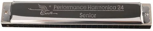 Swan SW24H Senior Performance Губная гармошка тремоло.
