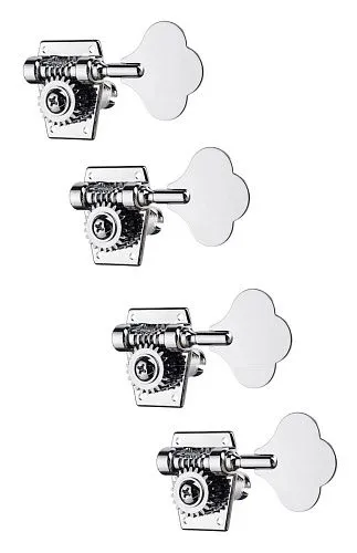 Paxphil GB400-4L-CR Колки для бас-гитары, 4л, хром.