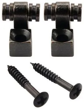 Musiclily MX0656-4 Ретейнер роликовый для гитары, черный, в комплекте 4 шт.