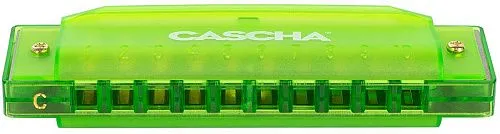 Cascha HH-2274 Fun Blues Губная гармошка, зеленая.