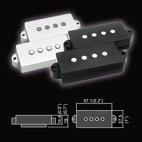 Belcat BP-40 Звукосниматель магнитный, басовый (черный).