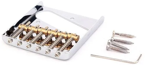 Musiclily MX1273CR Бридж для электрогитары, Telecaster, хром.