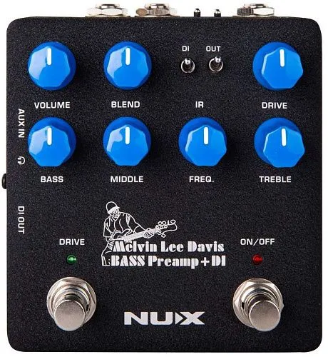Nux NBP-5 Melvin Lee Davis Басовый предусилитель + DI.