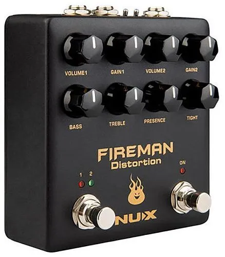 Nux NDS-5 Fireman Гитарная педаль эффектов.