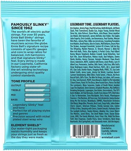 Ernie Ball 2228 (8.5-40) Комплект струн для электрогитары.