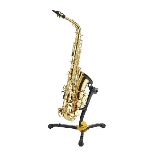 Hercules DS630BB Стойка для альт/тенор саксофона с автозахватом, компактнаяя.