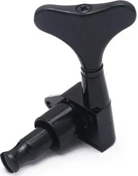 Metallor MHB-02-BK-4L Колки для бас-гитары, 4л, черные.