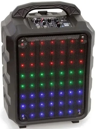 Leem PR-6 Акустическая система, портативная на колесах, с аккумулятором.