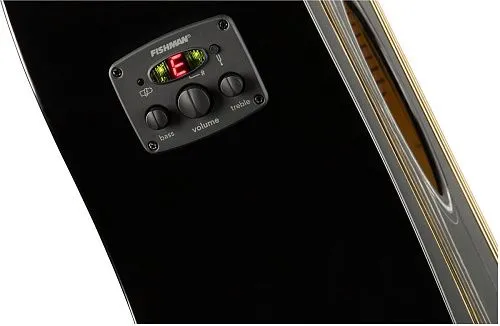 Fender CD-60SCE Black Электроакустическая гитара.