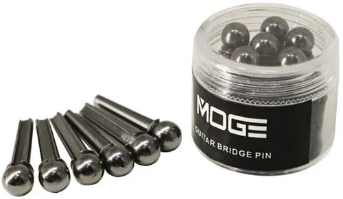 Moge GBP-Black Фиксатор струн, цинк, черный, набор.