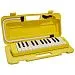 Yamaha P-25F Пианика духовая с мундштуком и удлинительной трубкой. Желтая, в футляре.-0