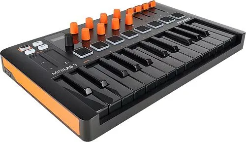 Arturia MiniLab 3 Orange Edition MIDI-клавиатура.