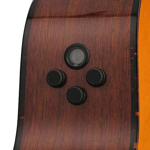 Cort Luxe-II-Wcase-Nat Frank Gambale Series Гитара электроакустическая.