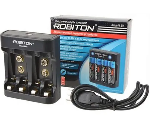 Robiton Smart4 9V Зарядное устройство.