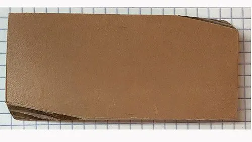 Мозеръ P04 Медиатор кожаный для балалайки контрабас.