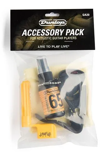 Dunlop GA20 Набор аксессуаров для акустической гитары.