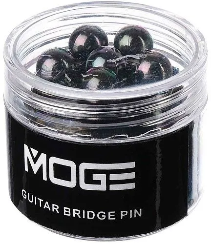 Moge GBP-Black Фиксатор струн, цинк, черный, набор.