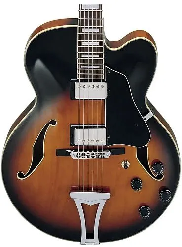 Ibanez AF75 BS Полуакустическая электрогитара.