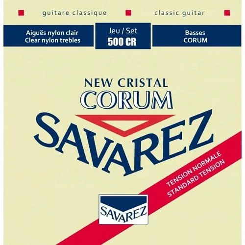 Savarez 500CR Corum New Cristal Red Комплект струн для классической гитары.