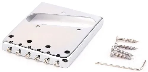 Musiclily MX1273CR Бридж для электрогитары, Telecaster, хром.