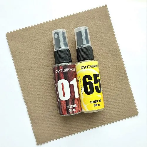 OVTSound OVTSound.Compl-1 Комплект для ухода за накладкой грифа гитары, масло, очиститель, салфетка.