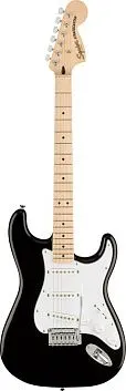 Fender Squier Affinity 2021 Stratocaster MN Black Электрогитара.