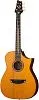 Cort Luxe-II-Wcase-Nat Frank Gambale Series Гитара электроакустическая.-0