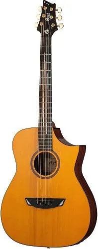 Cort Luxe-II-Wcase-Nat Frank Gambale Series Гитара электроакустическая.