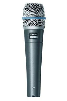 Shure Beta57A Динамический суперкардиоидный инструментальный микрофон. 