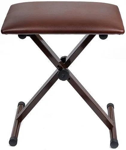 Lutner NK-XBRM Банкетка х-образная, коричневая.