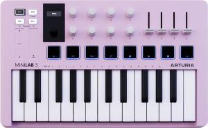 Arturia MiniLab 3 Rose Quartz MIDI-клавиатура.