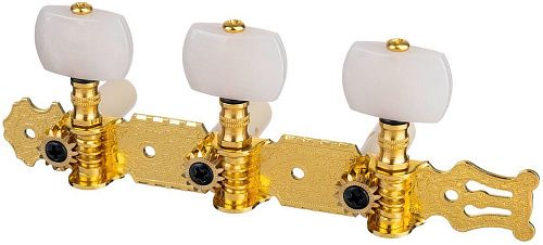 Alice AO-020B1P Комплект колков на планке для классической гитары.