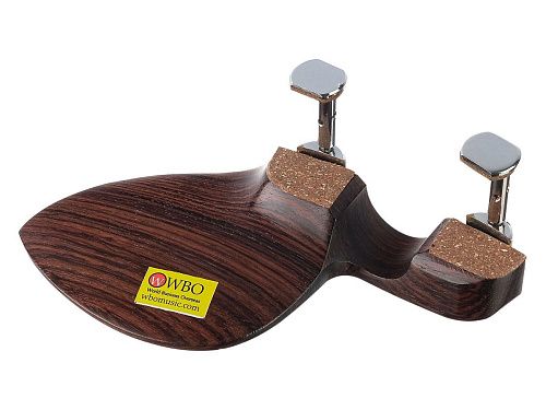 Wbo VC01Rh-4/4 Подбородник для скрипки, модель Guarneri, крепление Hill, палисандр.