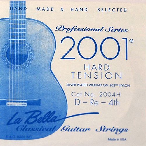 La Bella 2004H Четвертая струна для классической гитары.