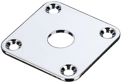 Paxphil HJ015-CR Накладка выходного разъема гитары, хром.