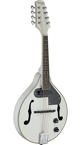Stagg M50E WH Электроакустическая мандолина.