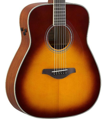 Yamaha FG-TA BS TransAcoustic Гитара трансакустическая.