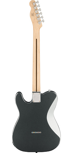 Fender Squier Affinity 2021 Telecaster Deluxe LRL Charcoal Frost Metallic Электрогитара.