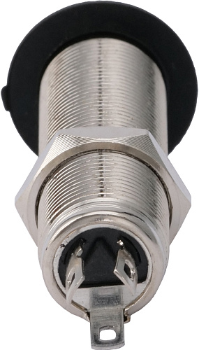 Musiclily MX2396NK Выходной разъем электрогитары, моно, никель.