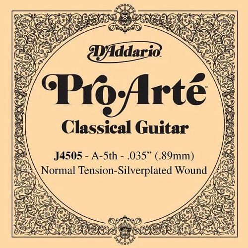 D'Addario J4505 Pro-Arte Пятая струна для классической гитары.